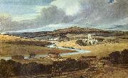 Thomas Girtin Kirkstall Abbey, Yorkshire oil painting reproduction